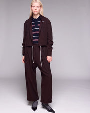 Mags Silk Burgundy Shirt