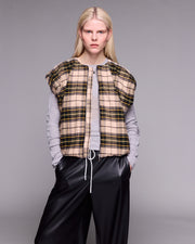 Kelly check flanel jacket