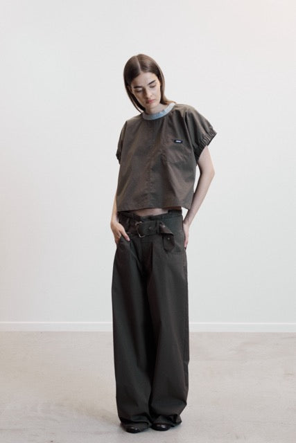 Peppo Ribstop check Khaki