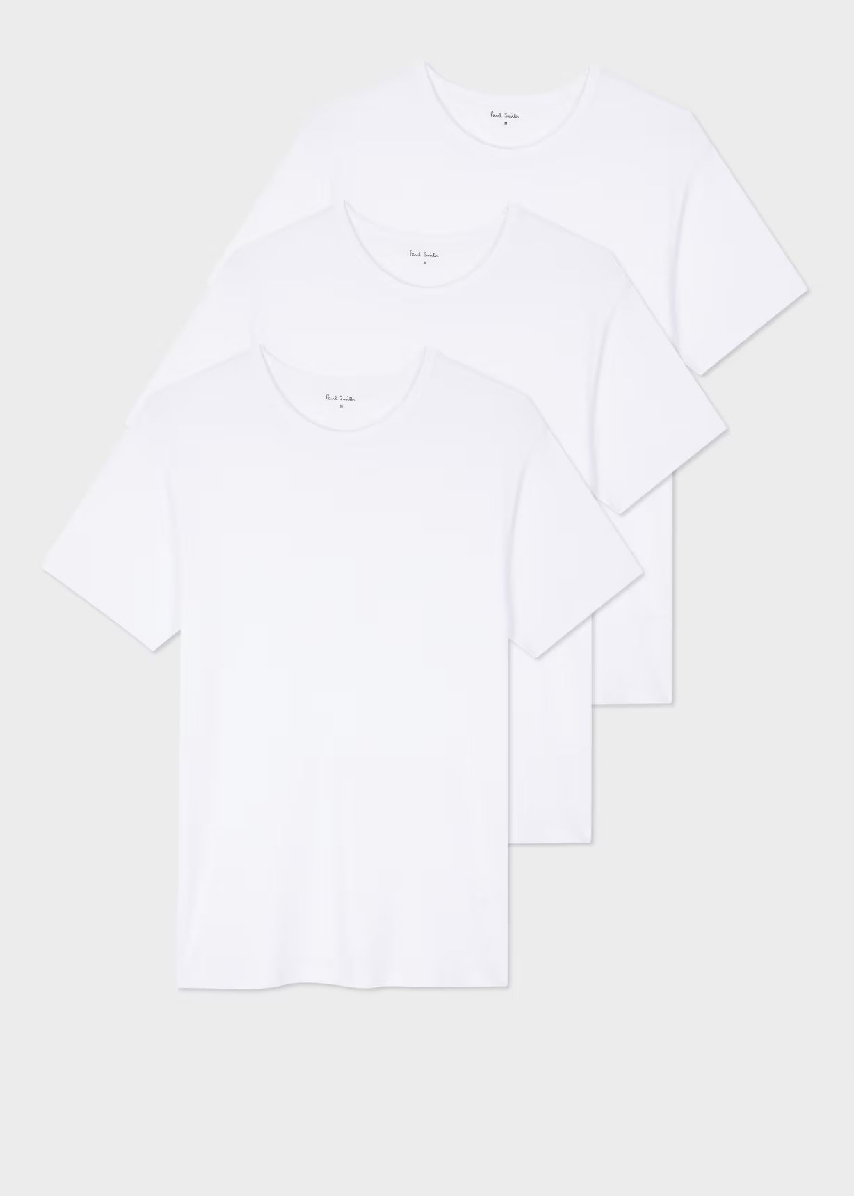 White Modal Lounge T-Shirts Three Pack