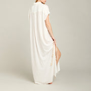 Santorini long shirt dress Off-white