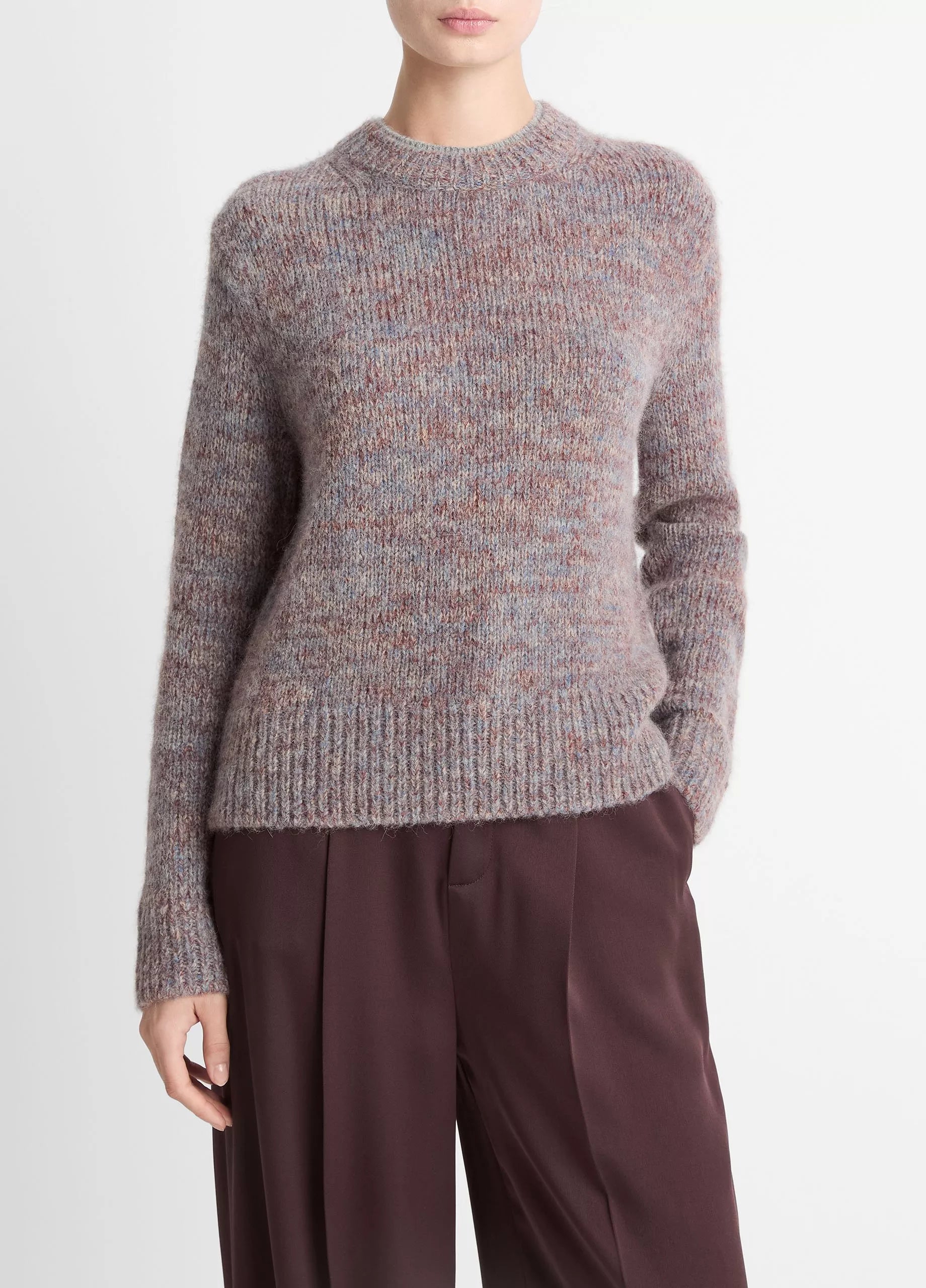 Marled Crew Neck Sweater