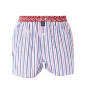 Stripes light blue, navy & red Boxer Short