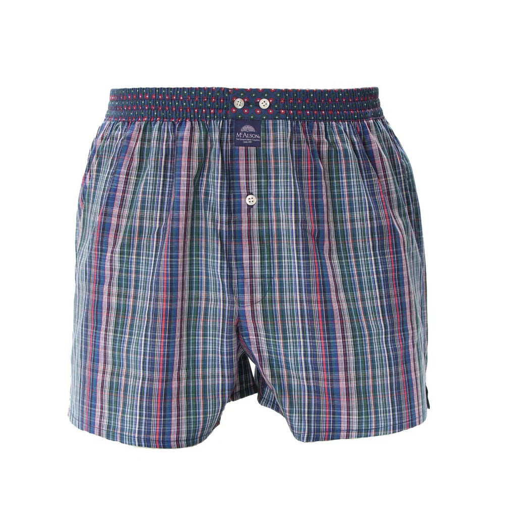 Checkered multicolour Boxer Short