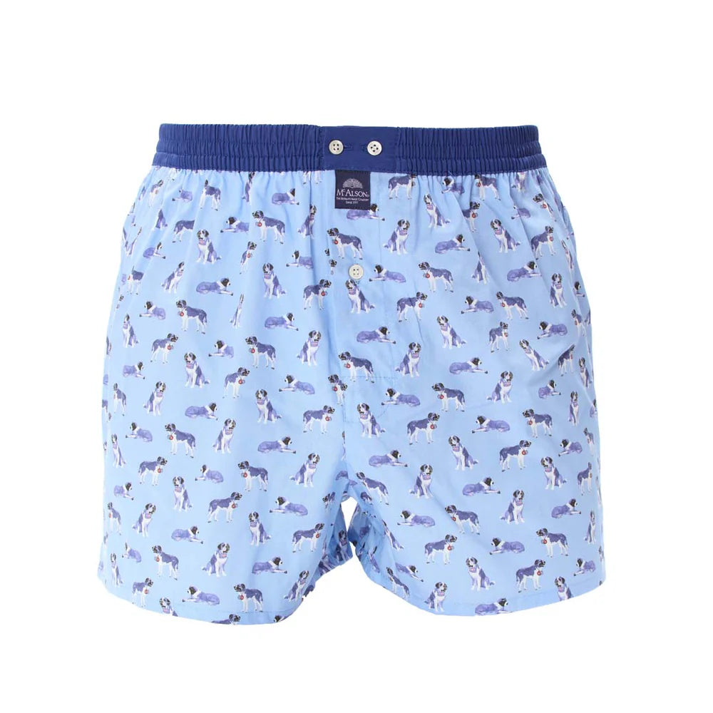 Saint Bernard light blue Boxer Short