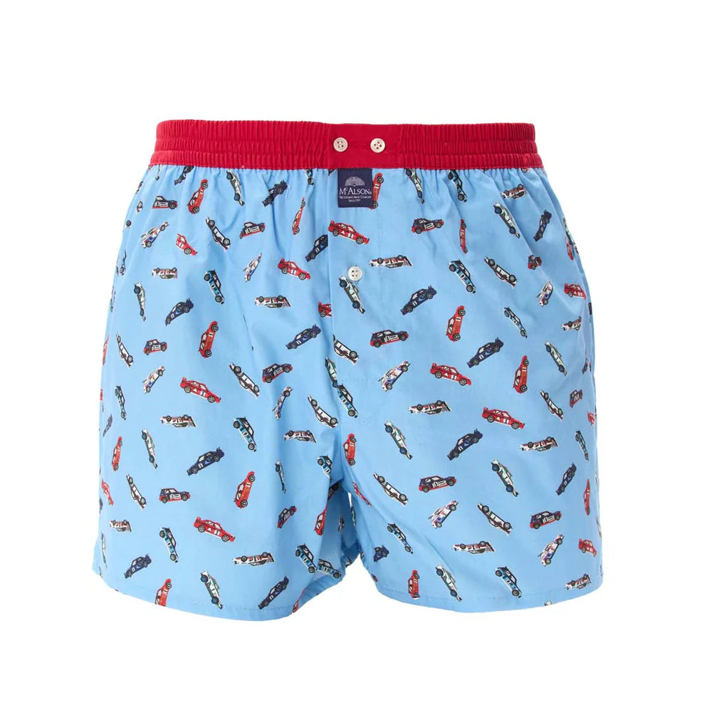 Racecar light blue Boxer Short