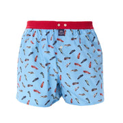 Racecar light blue Boxer Short