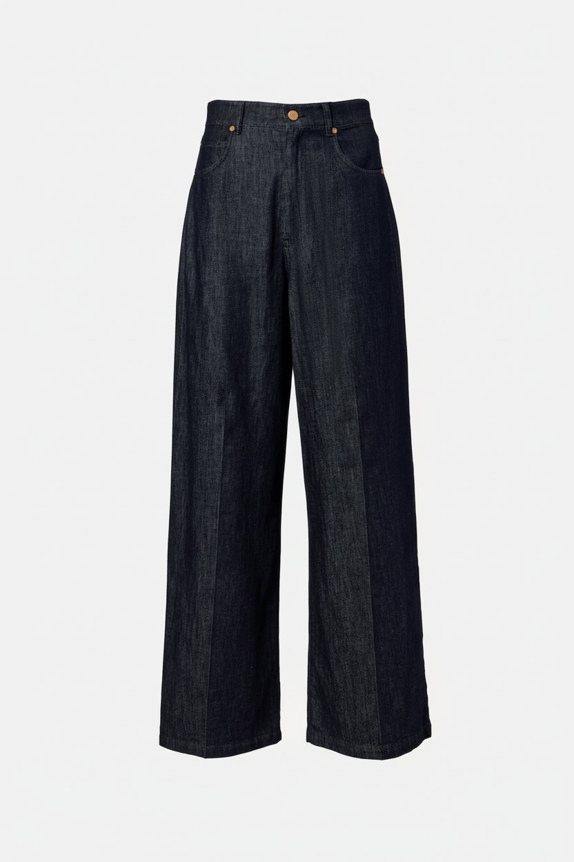 Lavinia high-rise wide-leg jeans