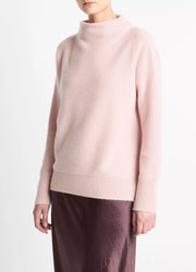 Plush Cashmere Funnel-Neck Sweater Balletto