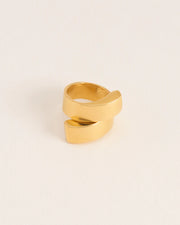 Chunky folded ring