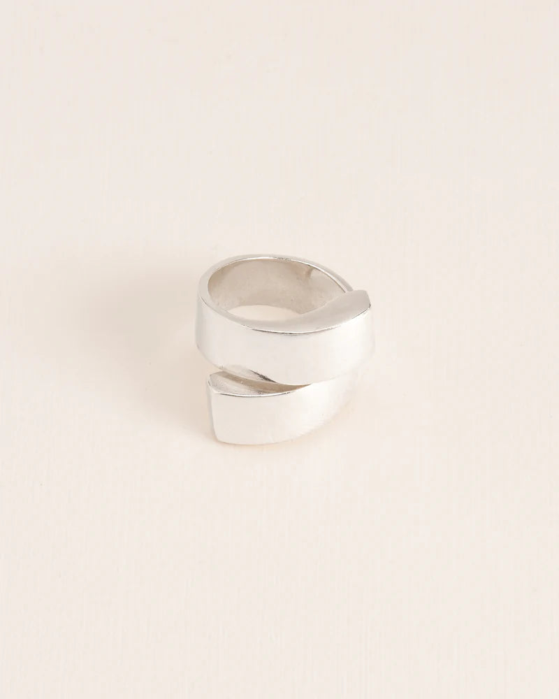 Chunky folded ring