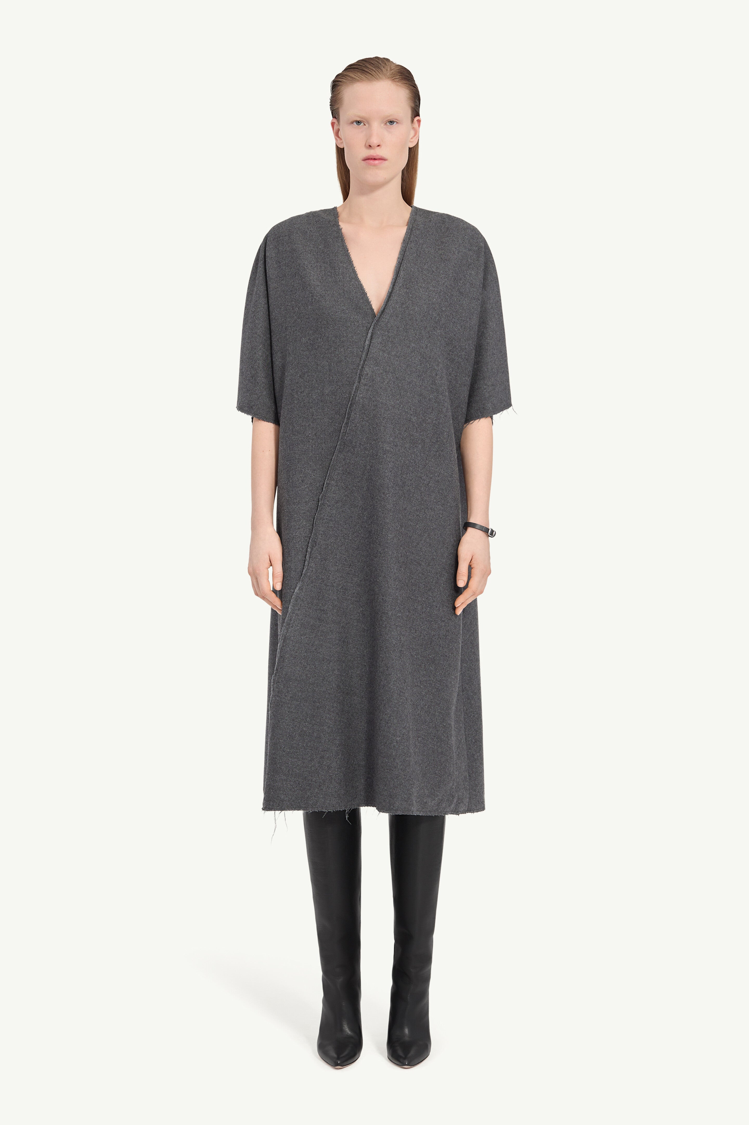 Midi dress Gris Foncé