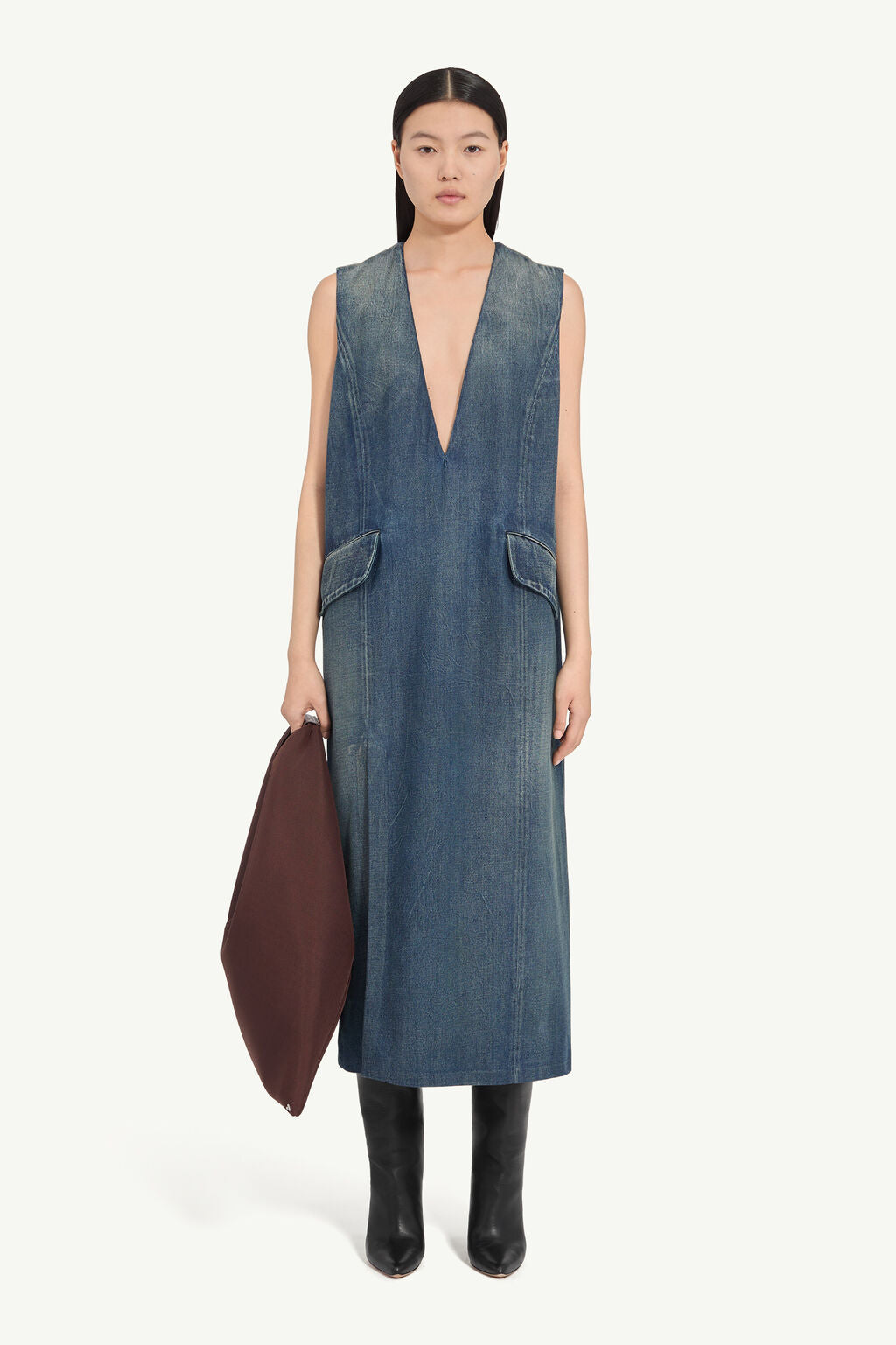 Denim dress