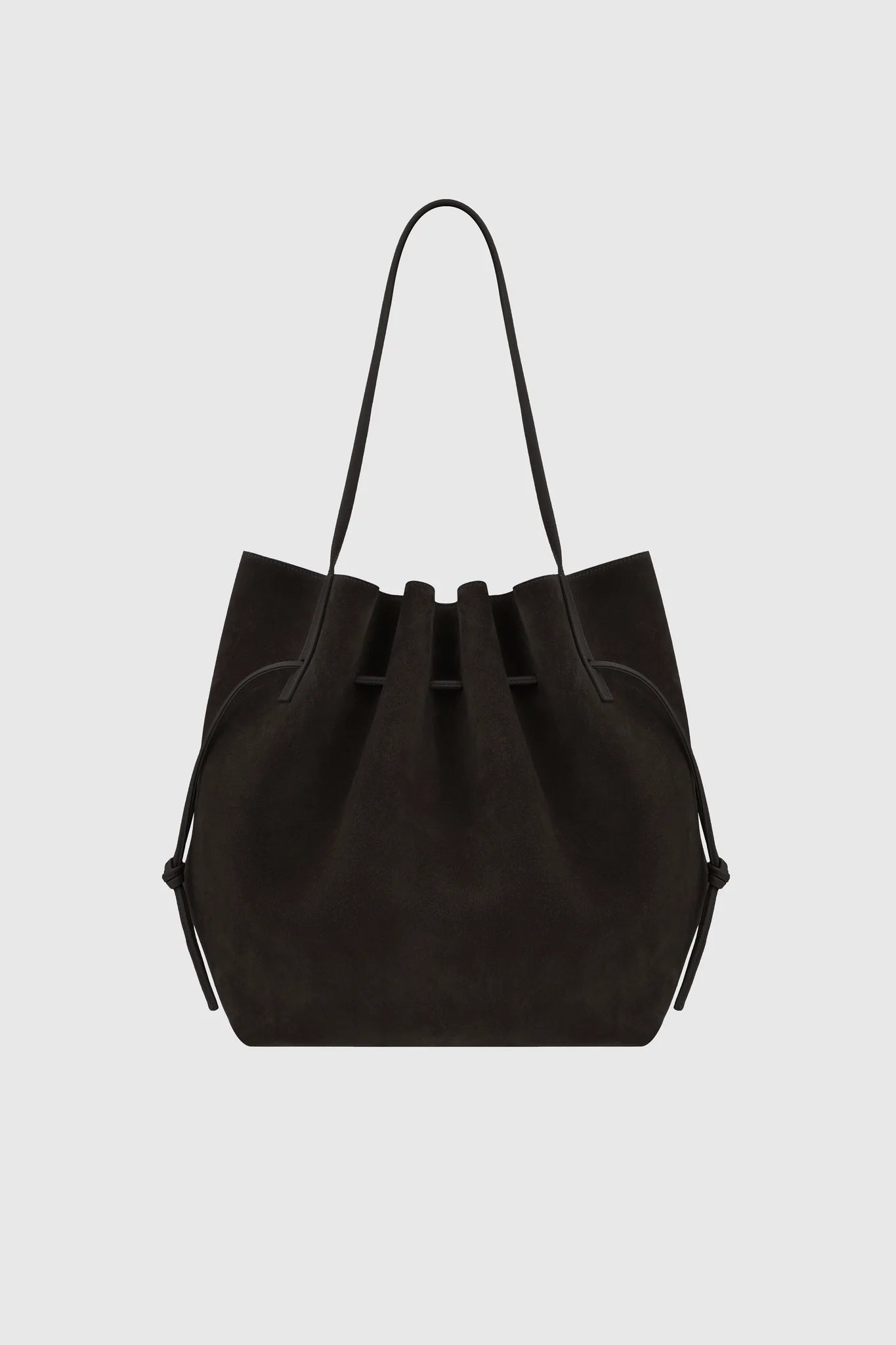 Scalopp Tote Ganache Suède