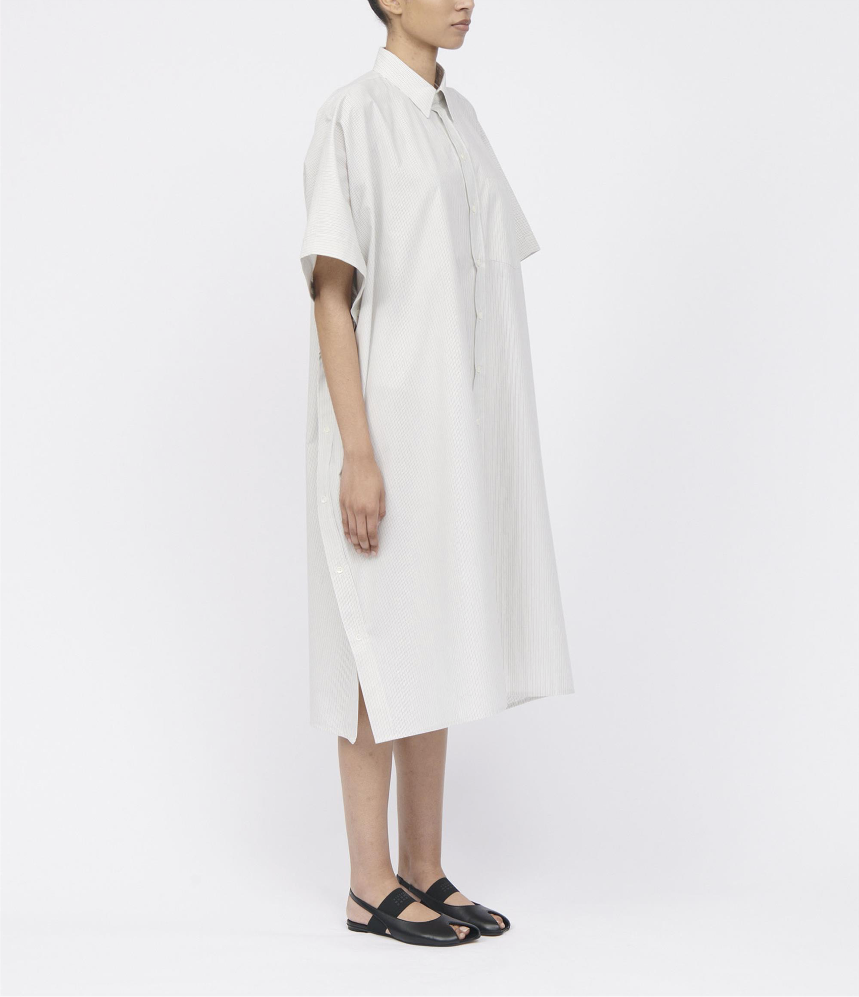Loose-fit Shirt dress Cotton