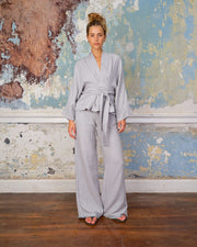 Alaya top light cotton Light grey