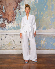 Alaya top light cotton white