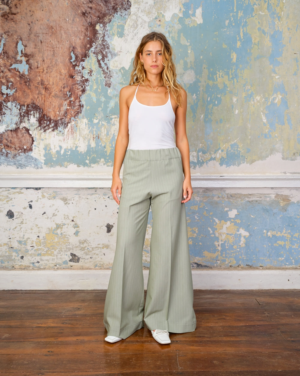 Super woody pin striped Clay