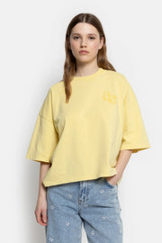 Eloise-A Boxy T-Shirt Yellow