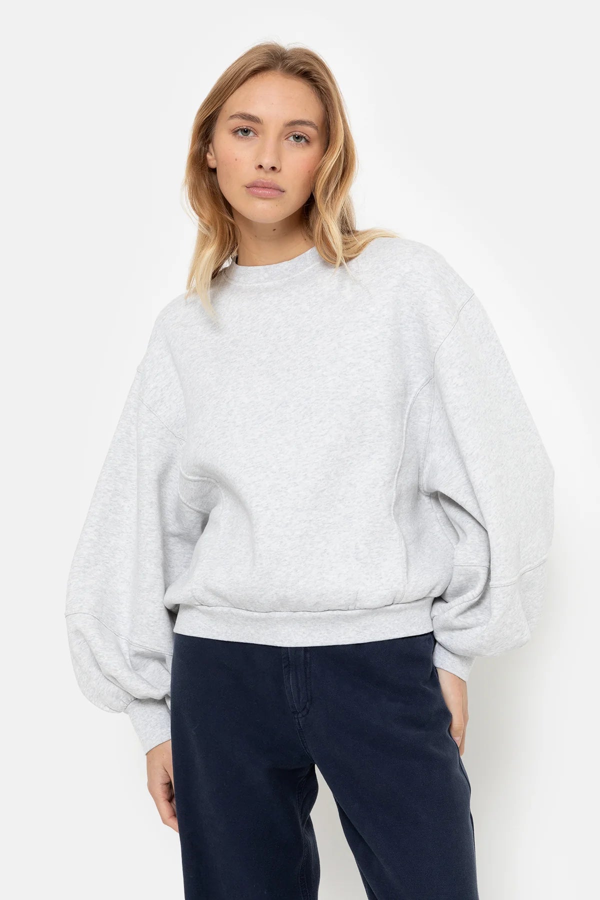 Meme sweatshirt Marled grey