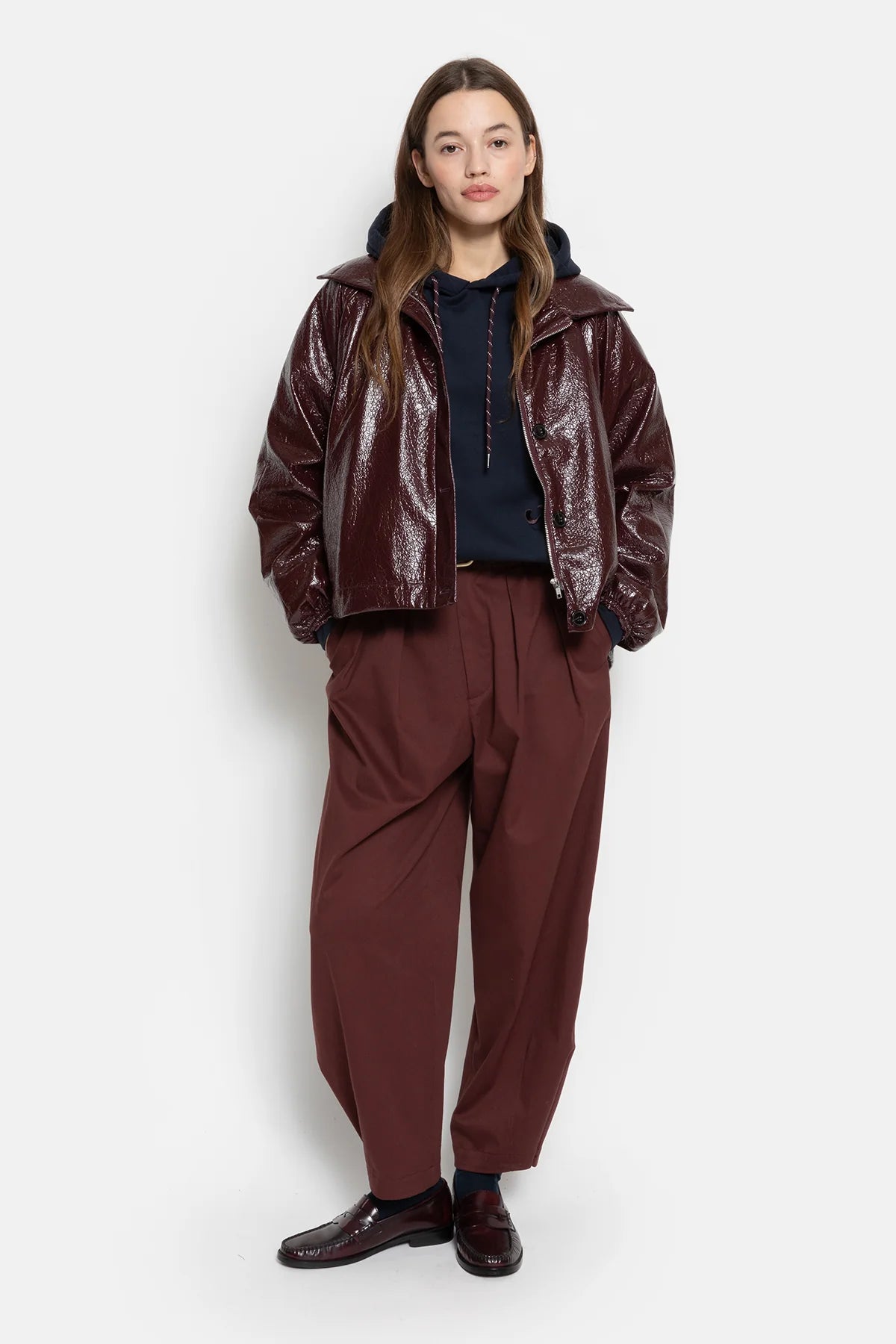 Onana Jacket Burgundy