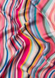 'Swirl' Silk Square Scarf
