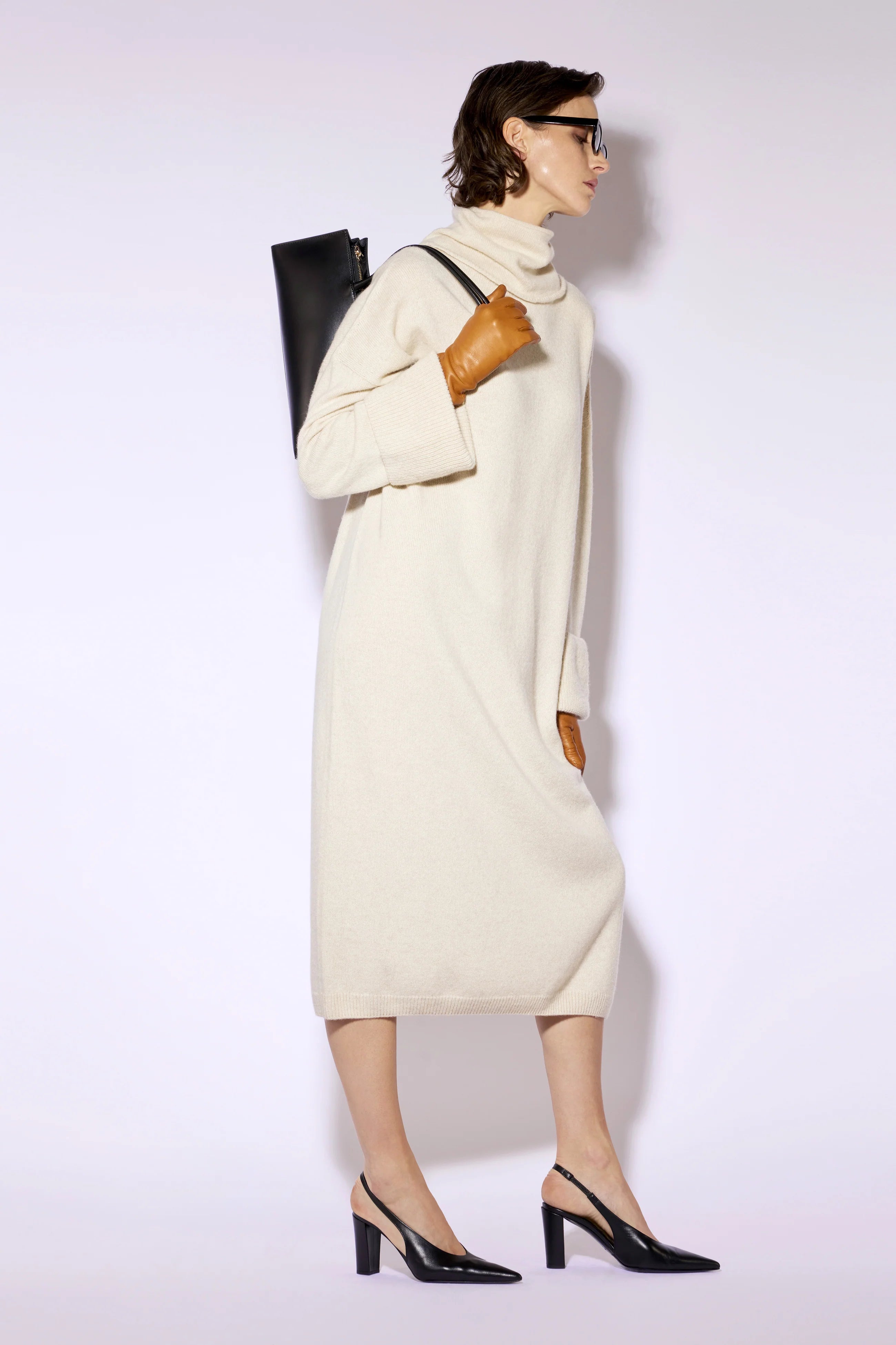 Kasha Dress Beige
