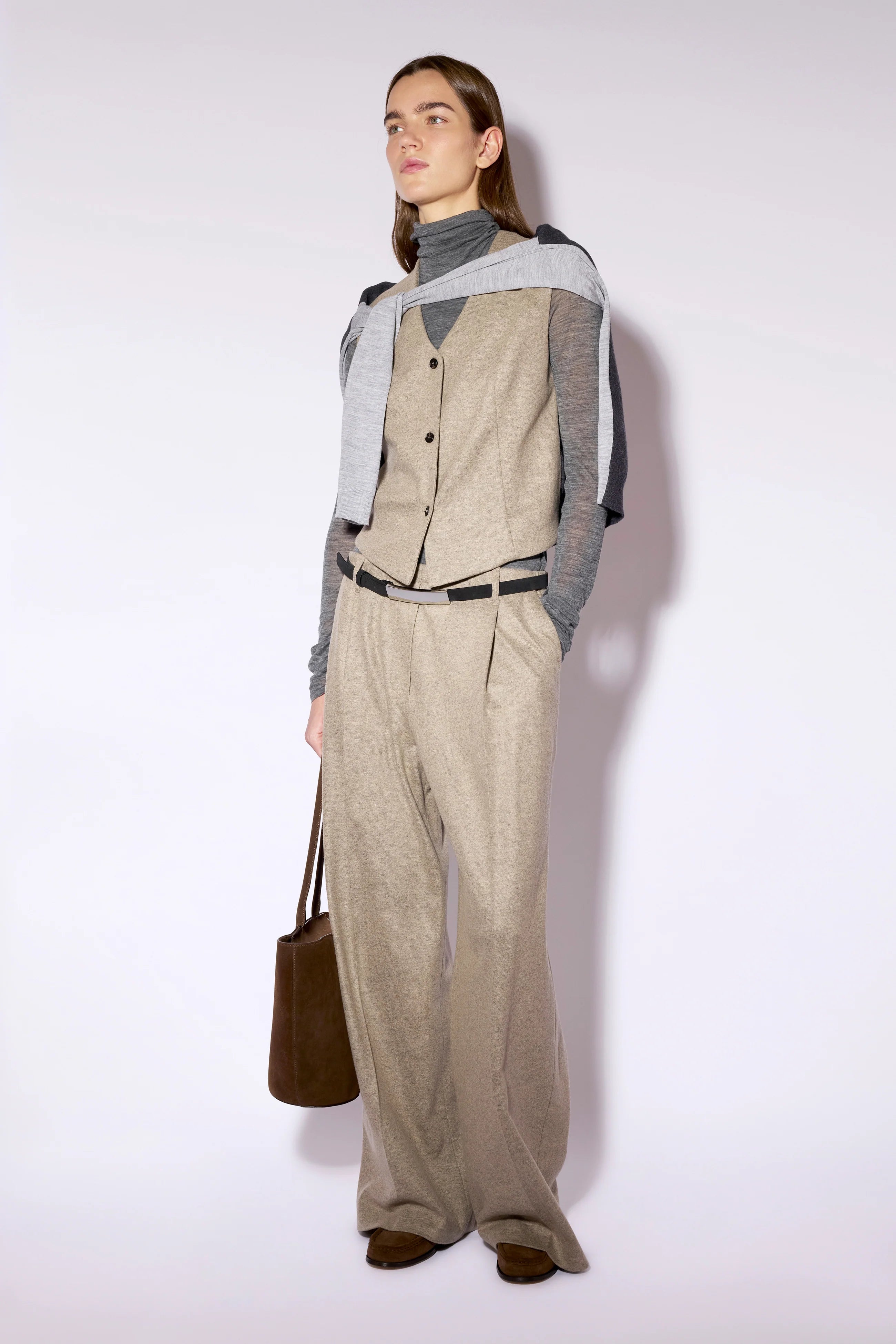 Brown Kasha Trousers