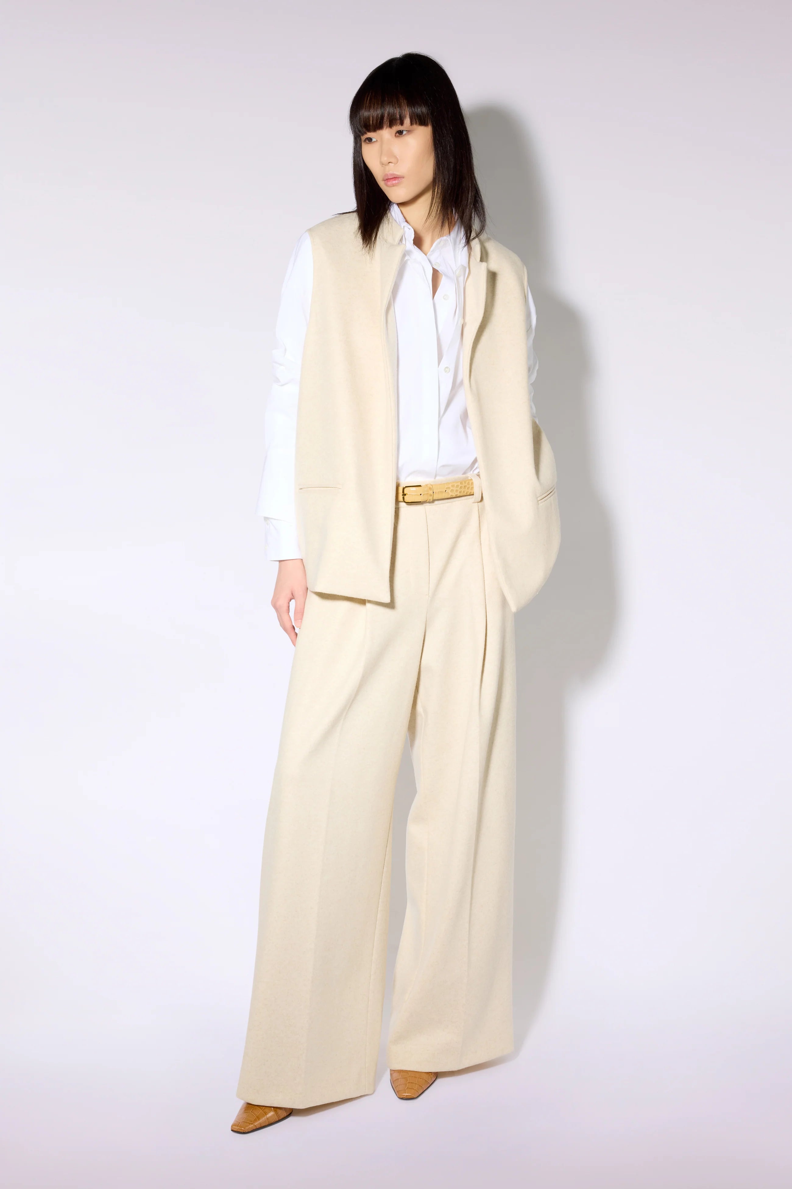 Beige Kasha Pull
