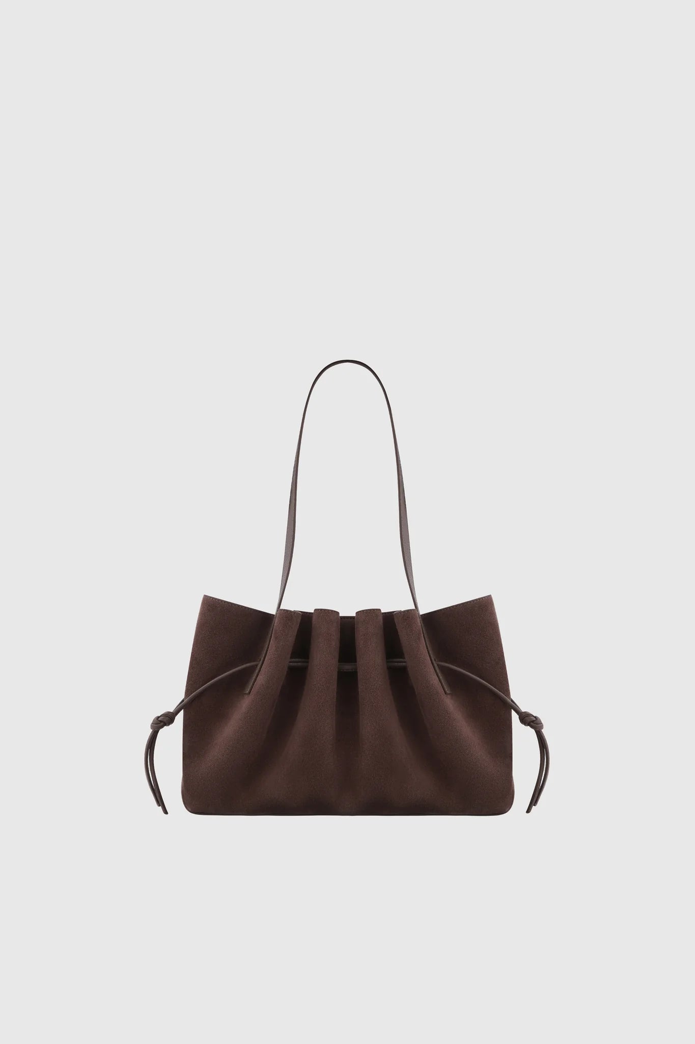 Scalopp Shoulder Bag Nutmeg Suède