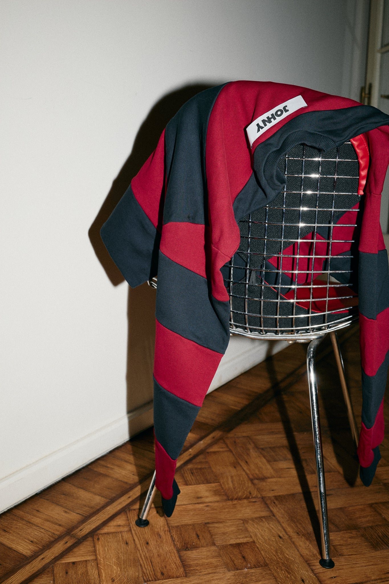 Derek sweater burgundy / navy
