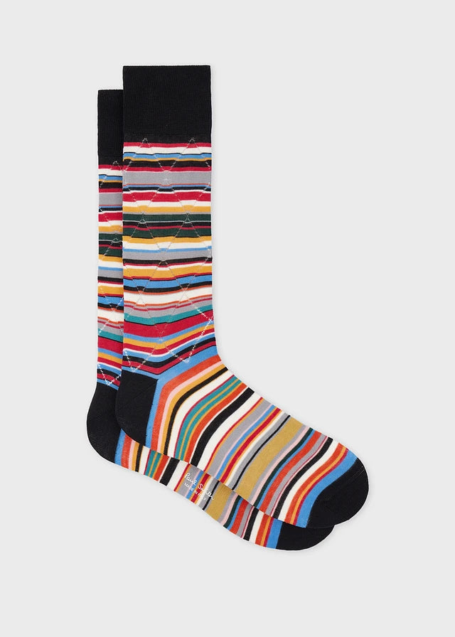 Diamond 'Signature Stripe' Socks