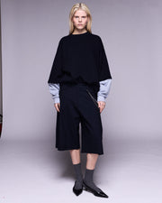 Amy sweater navy/grey