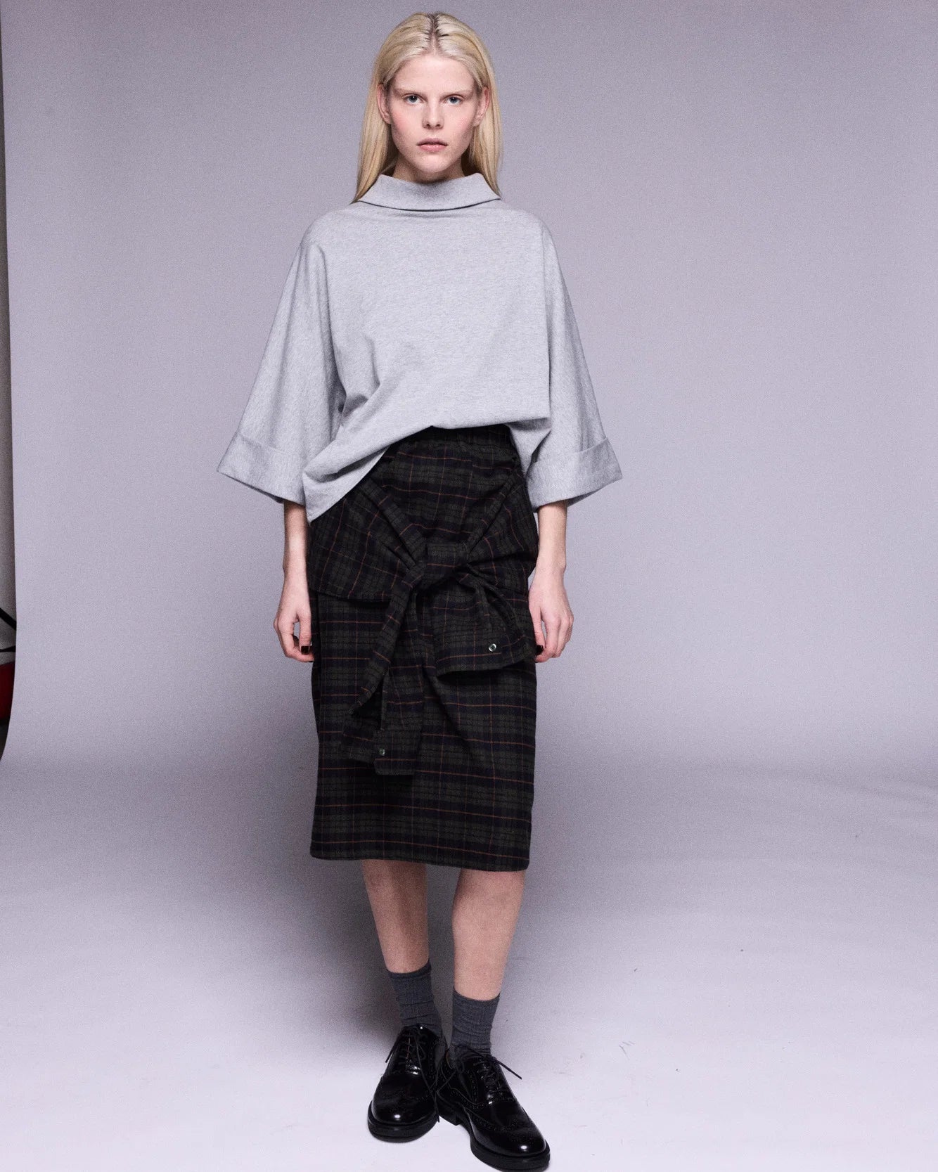 Valerie skirt Green Check