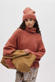 Mabeka Fluffy Sweater Redwood