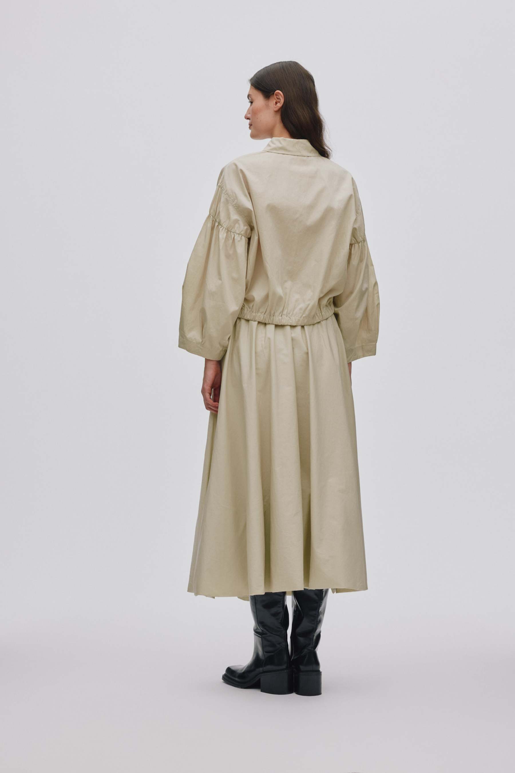 Teah Poplin Cloud Skirt