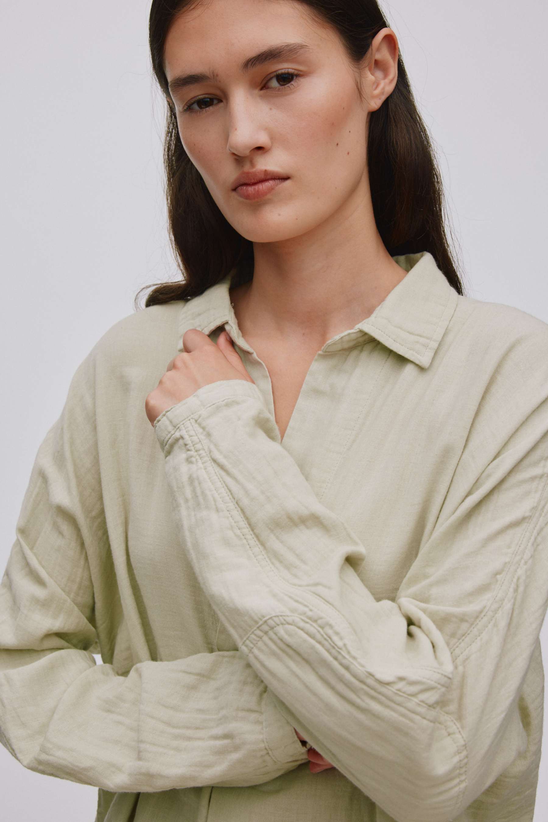 Jojo elbow patch shirt