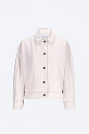 Jersey jacket Ivoire