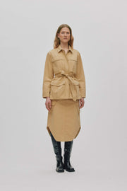 Ambra cargo skirt Sand