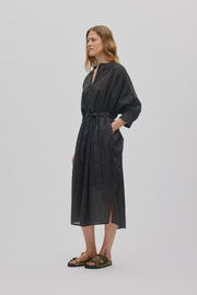 Tuva voile dress Liqourice